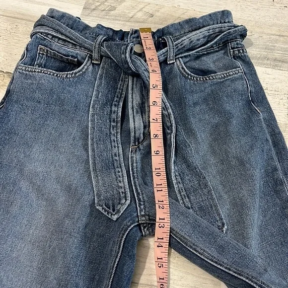 Joes Jeans The Brinkley high rise papebag jean size 26 - Picture 12 of 13